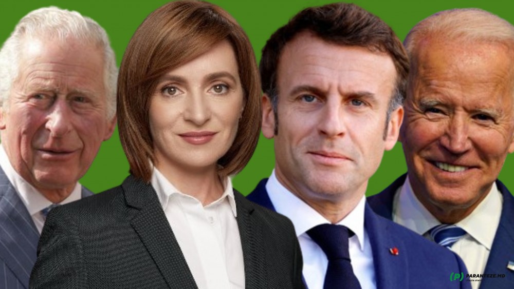 Regele Charles, Maia Sandu, Macron şi Biden, lideri în topul încrederii, în România